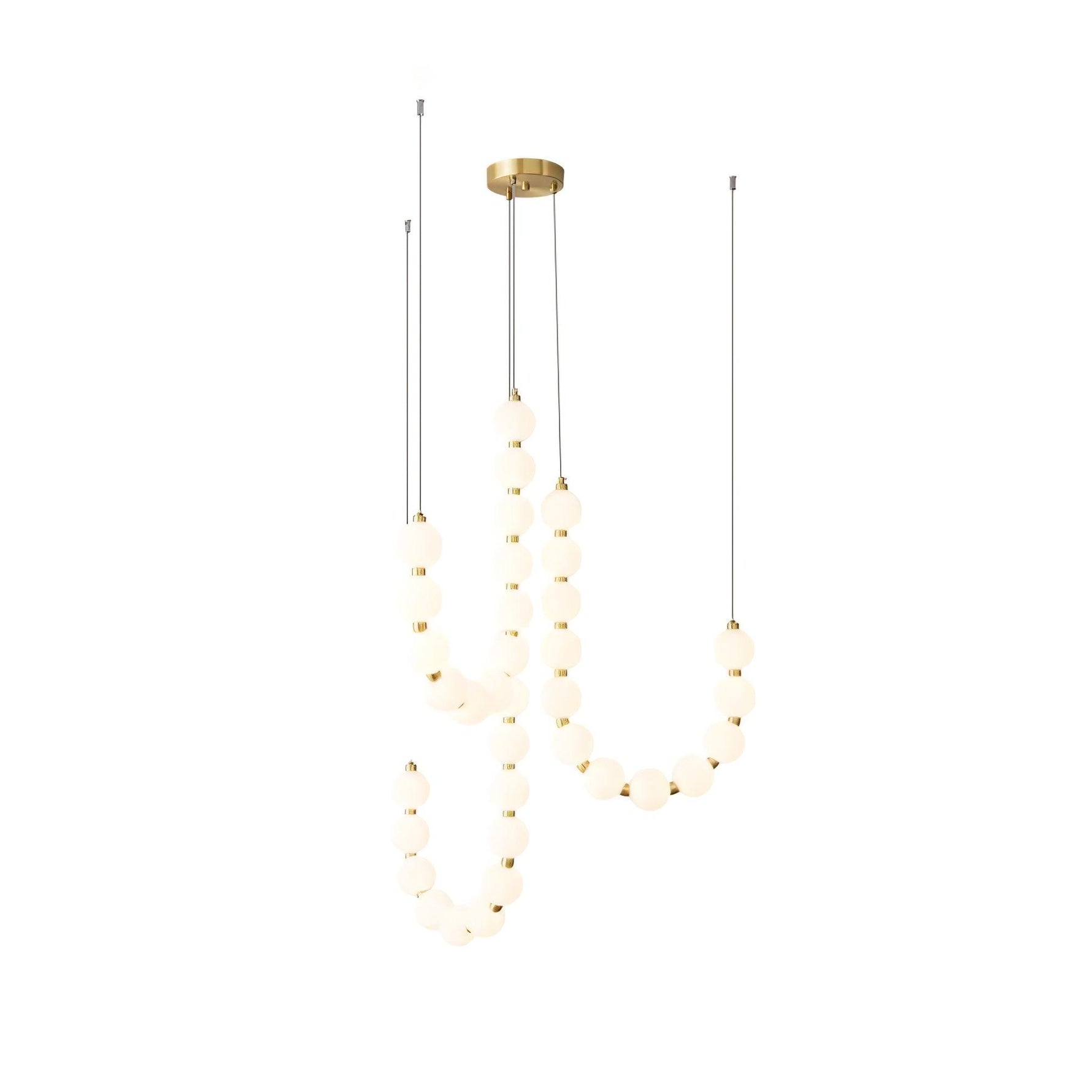 Gem Modern Acrylic Chandelier - Lamp Outdoor