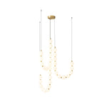 Pearl Modernl Glass Chandelier - Lamp Outdoor