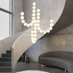 Pearl Modernl Glass Chandelier - Lamp Outdoor