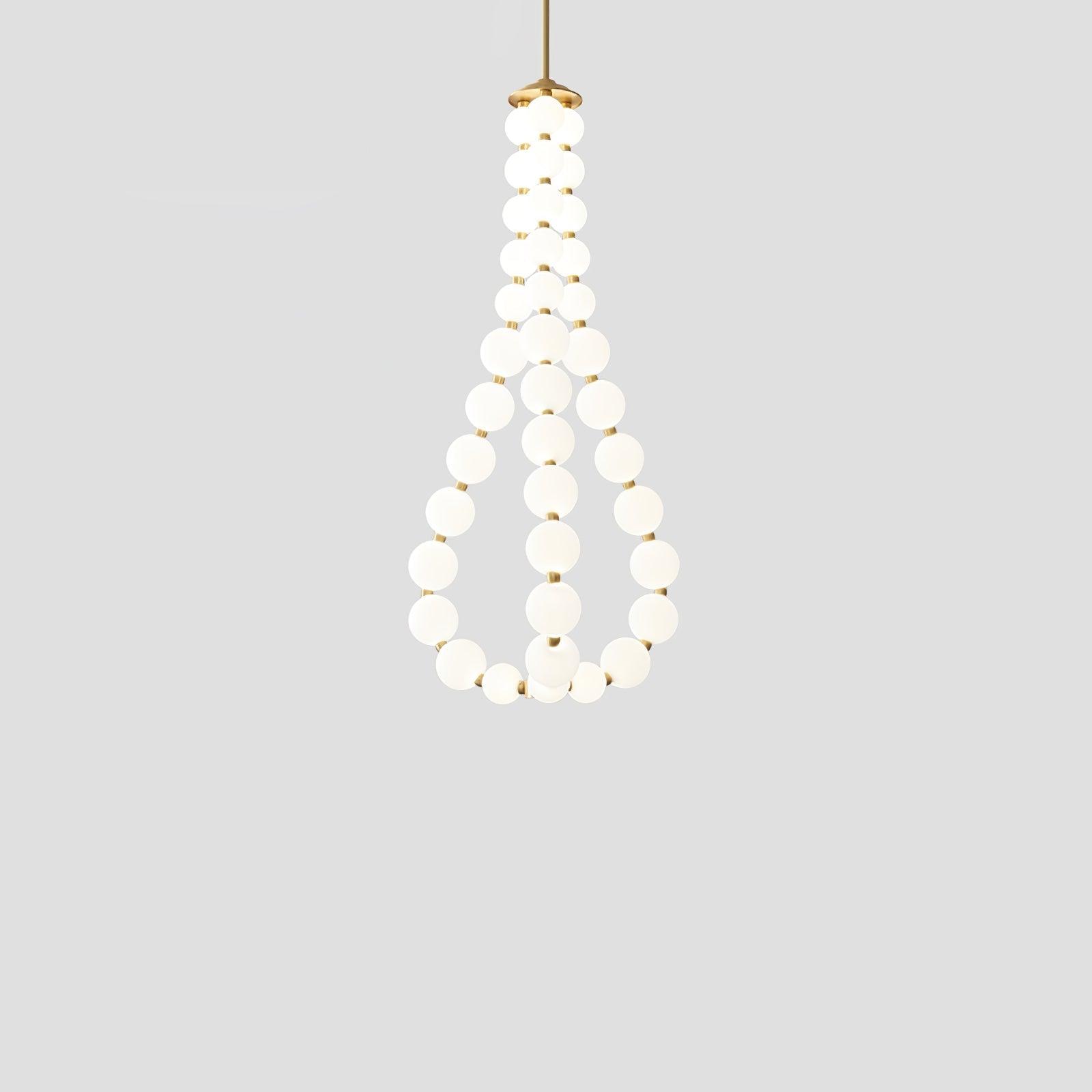 Pearl Modernl Glass Chandelier - Lamp Outdoor