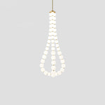 Pearl Modernl Glass Chandelier - Lamp Outdoor