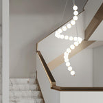 Pearl Modernl Glass Chandelier - Lamp Outdoor