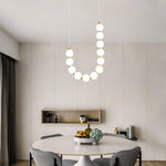 Gem Modern Acrylic Chandelier - Lamp Outdoor