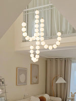 Pearl Modernl Glass Chandelier - Lamp Outdoor