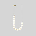 Pearl Modernl Glass Chandelier - Lamp Outdoor