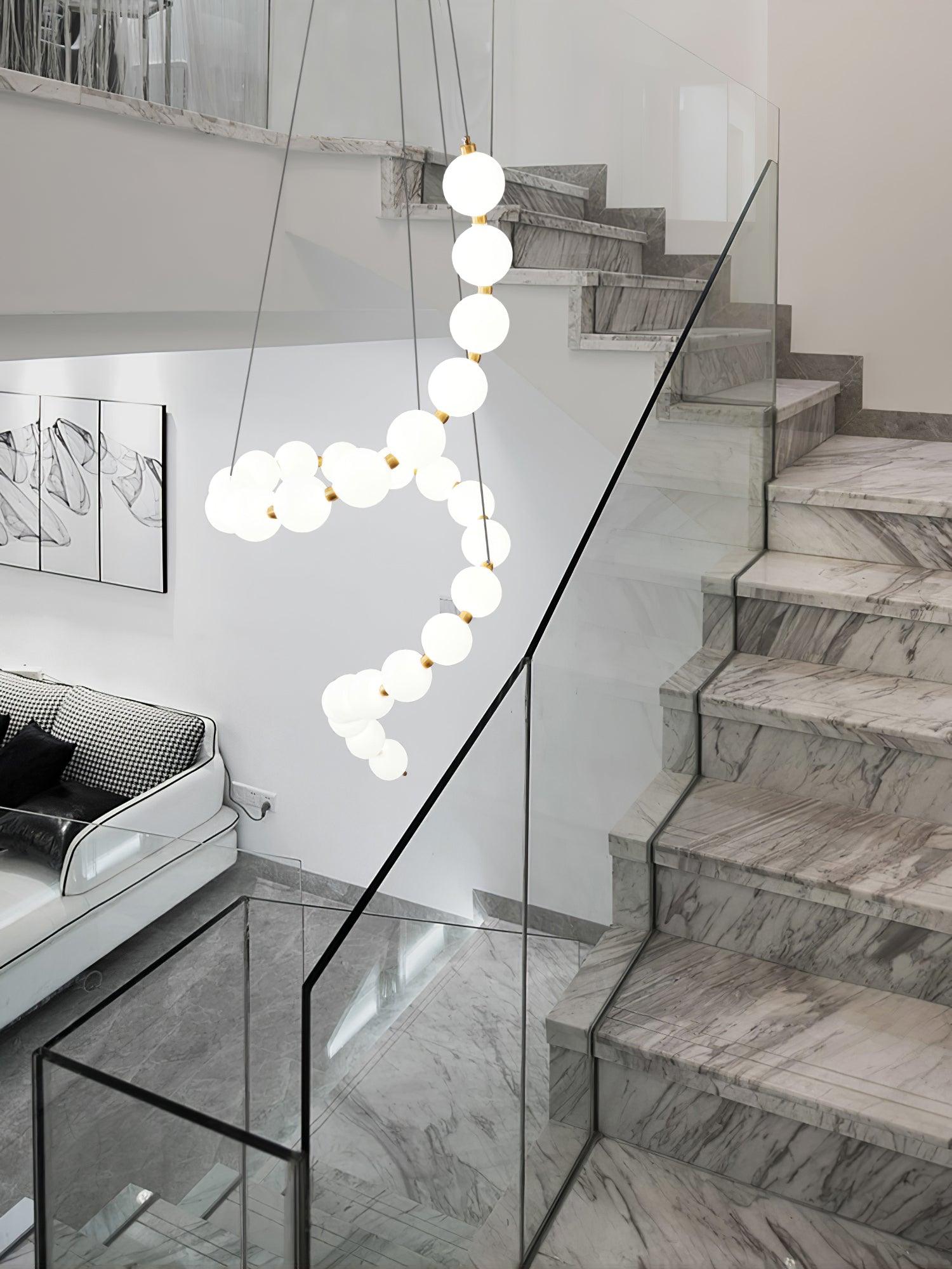 Gem Modern Acrylic Chandelier - Lamp Outdoor