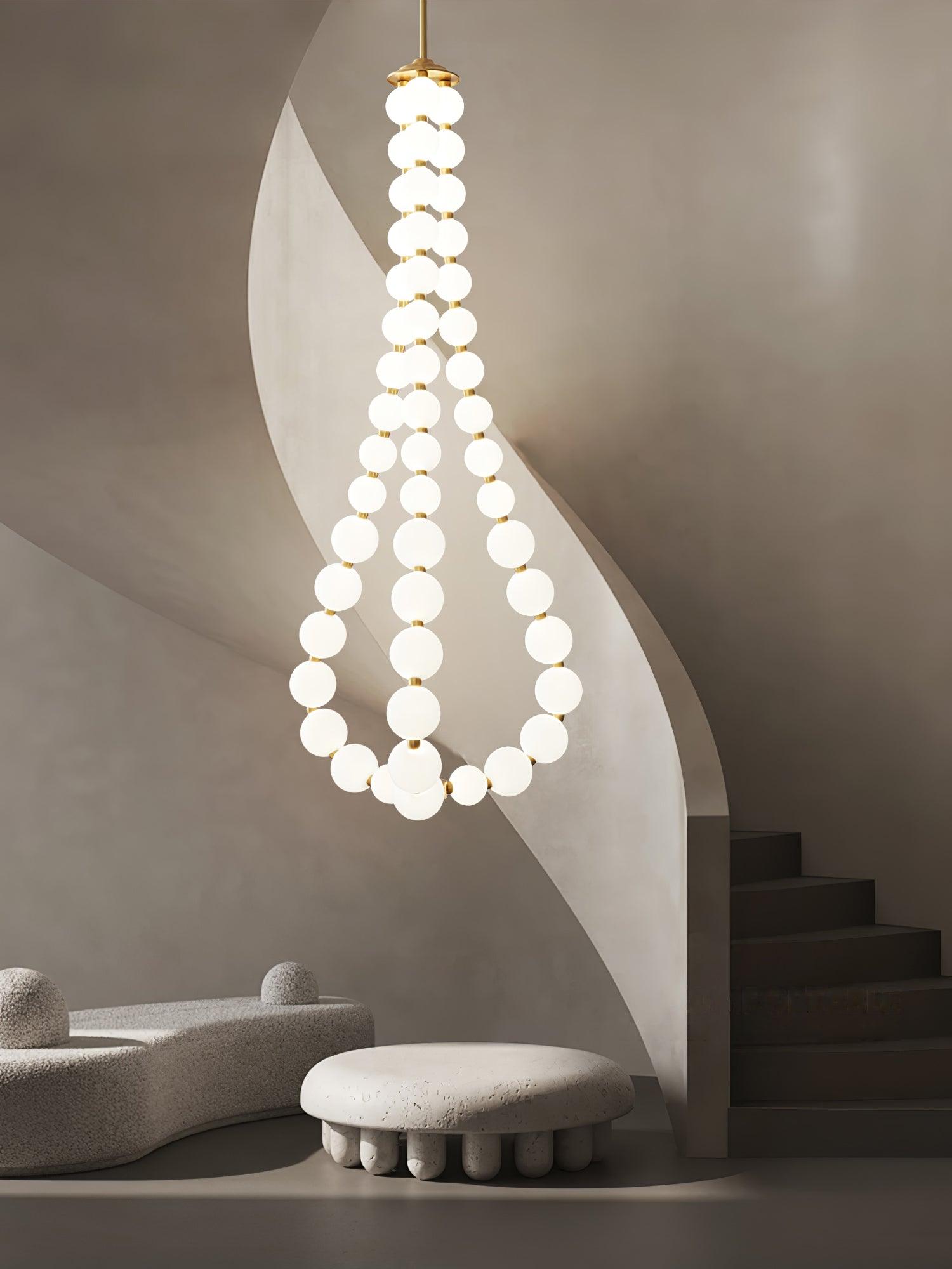Gem Modern Acrylic Chandelier - Lamp Outdoor