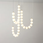Pearl Modernl Glass Chandelier - Lamp Outdoor