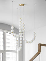 Gem Modern Acrylic Chandelier - Lamp Outdoor