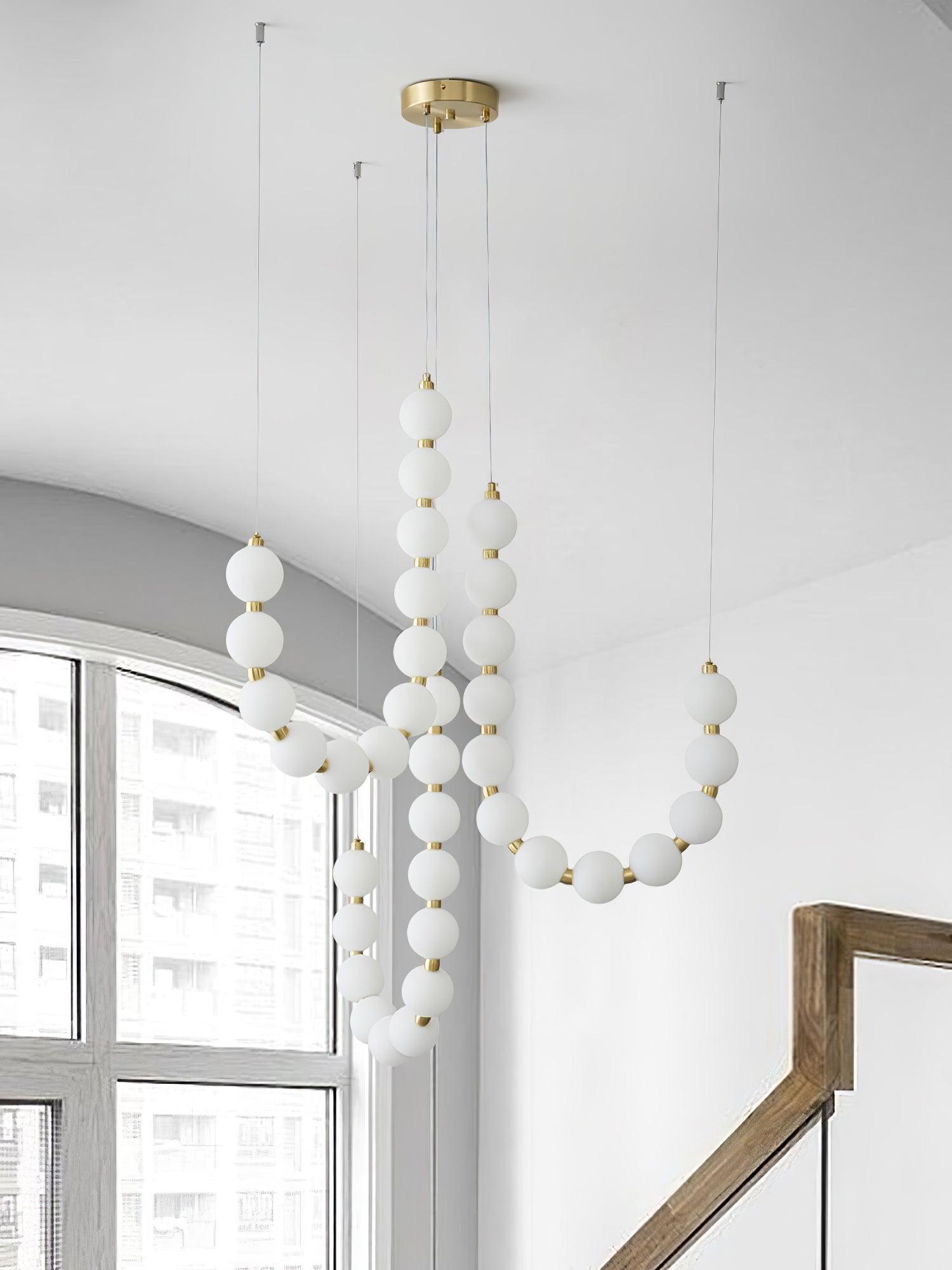Gem Modern Acrylic Chandelier - Lamp Outdoor