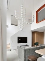 Gem Modern Acrylic Chandelier - Lamp Outdoor