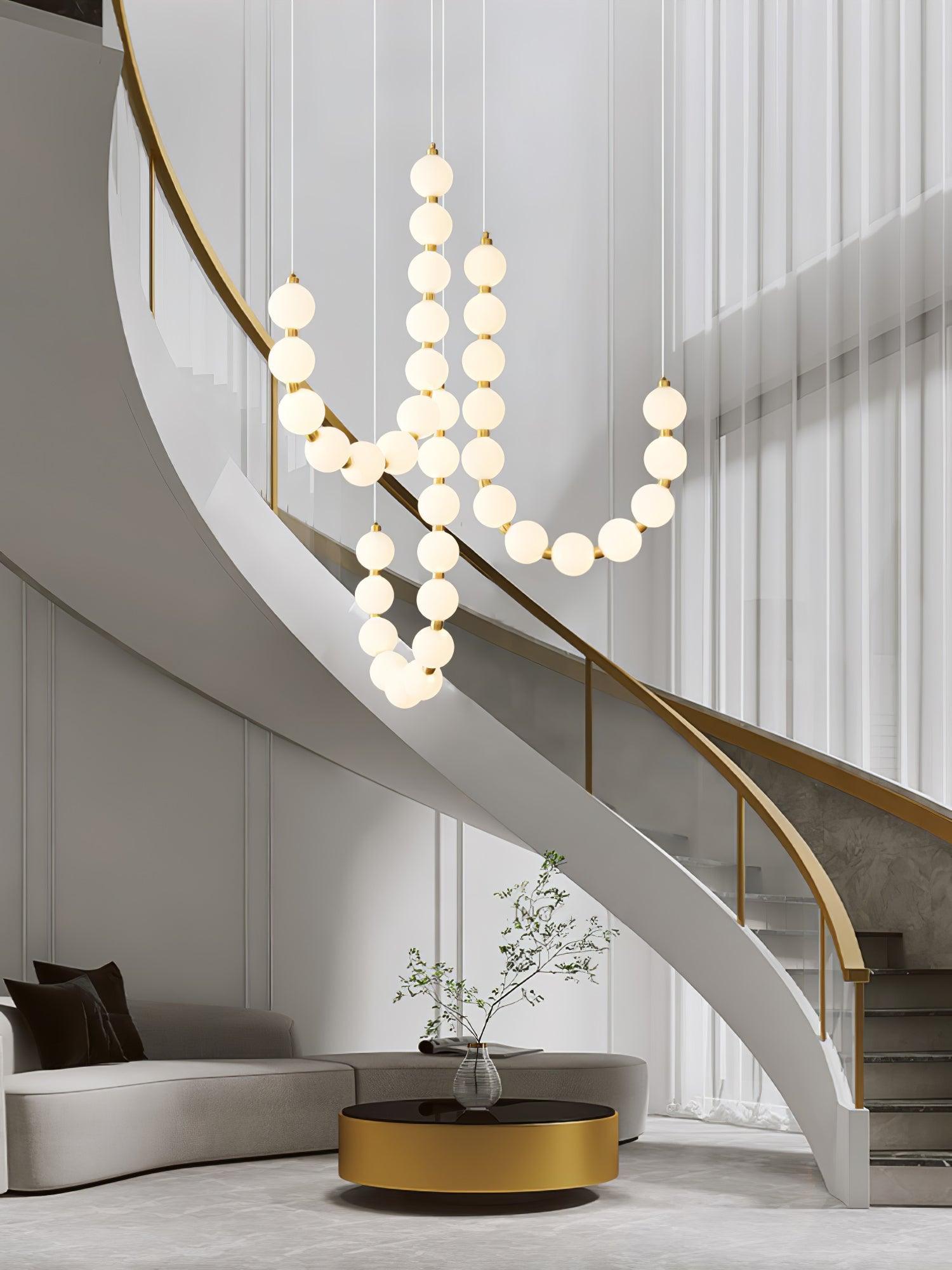 Gem Modern Acrylic Chandelier - Lamp Outdoor