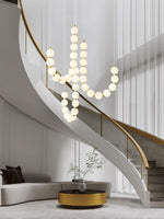 Pearl Modernl Glass Chandelier - Lamp Outdoor
