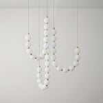 Gem Modern Acrylic Chandelier - Lamp Outdoor