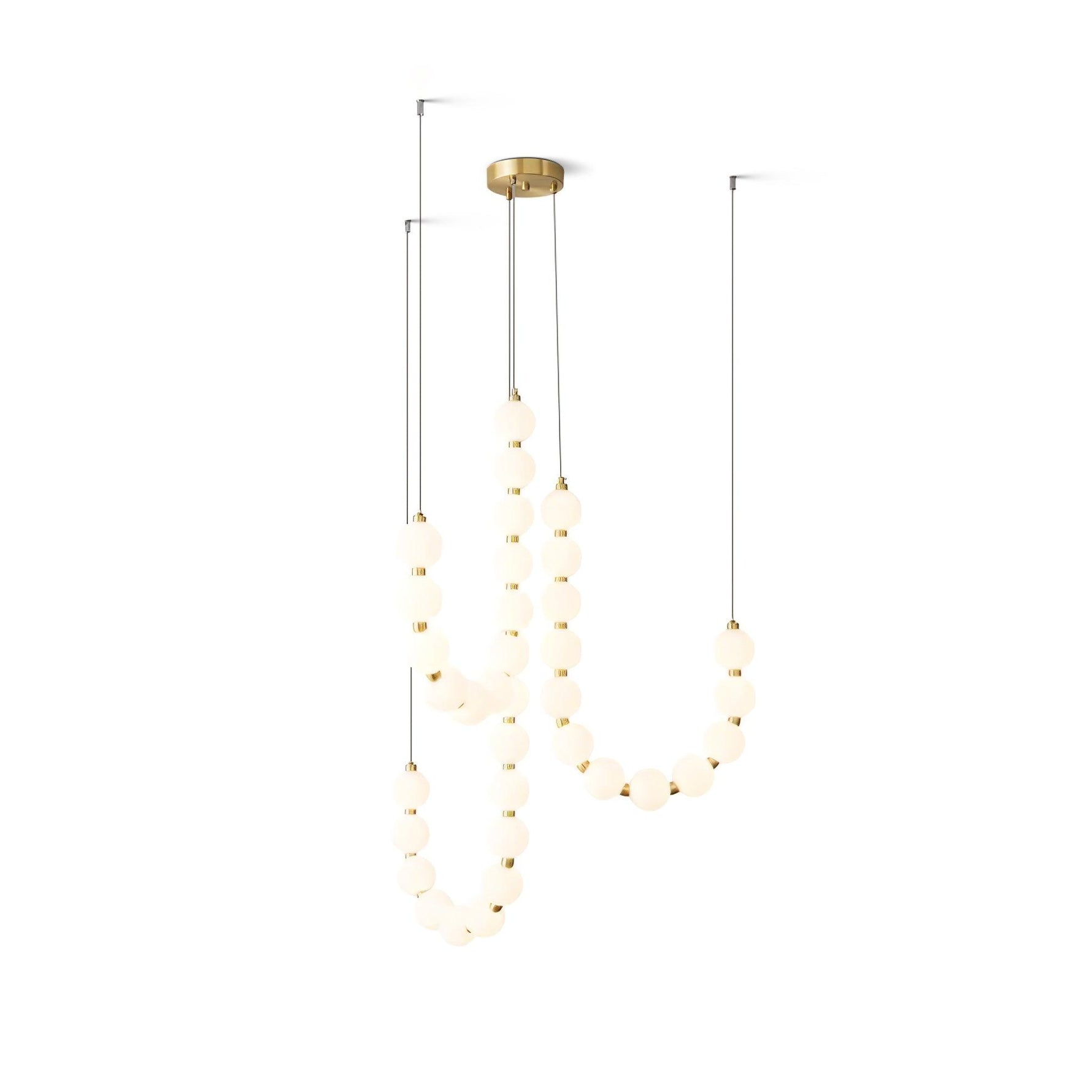 Gem Modern Acrylic Chandelier - Lamp Outdoor