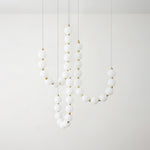 Pearl Modernl Glass Chandelier - Lamp Outdoor