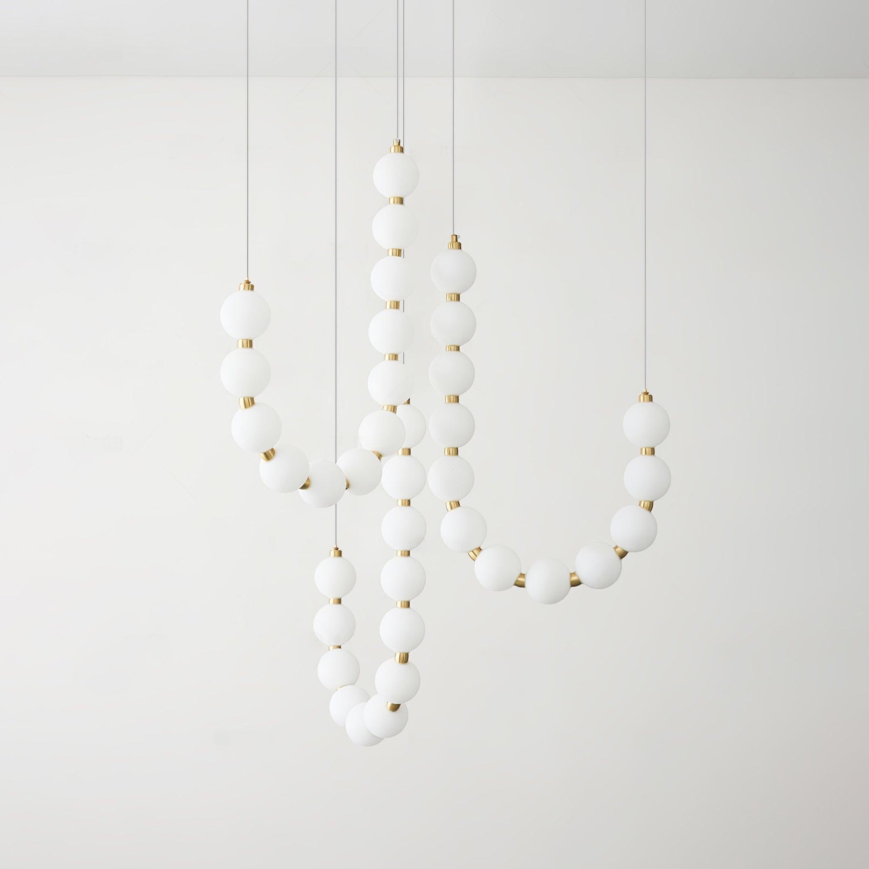 Pearl Modernl Glass Chandelier - Lamp Outdoor