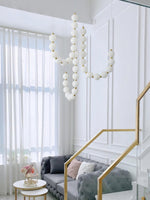 Pearl Modernl Glass Chandelier - Lamp Outdoor