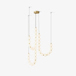 Pearl Modernl Glass Chandelier - Lamp Outdoor