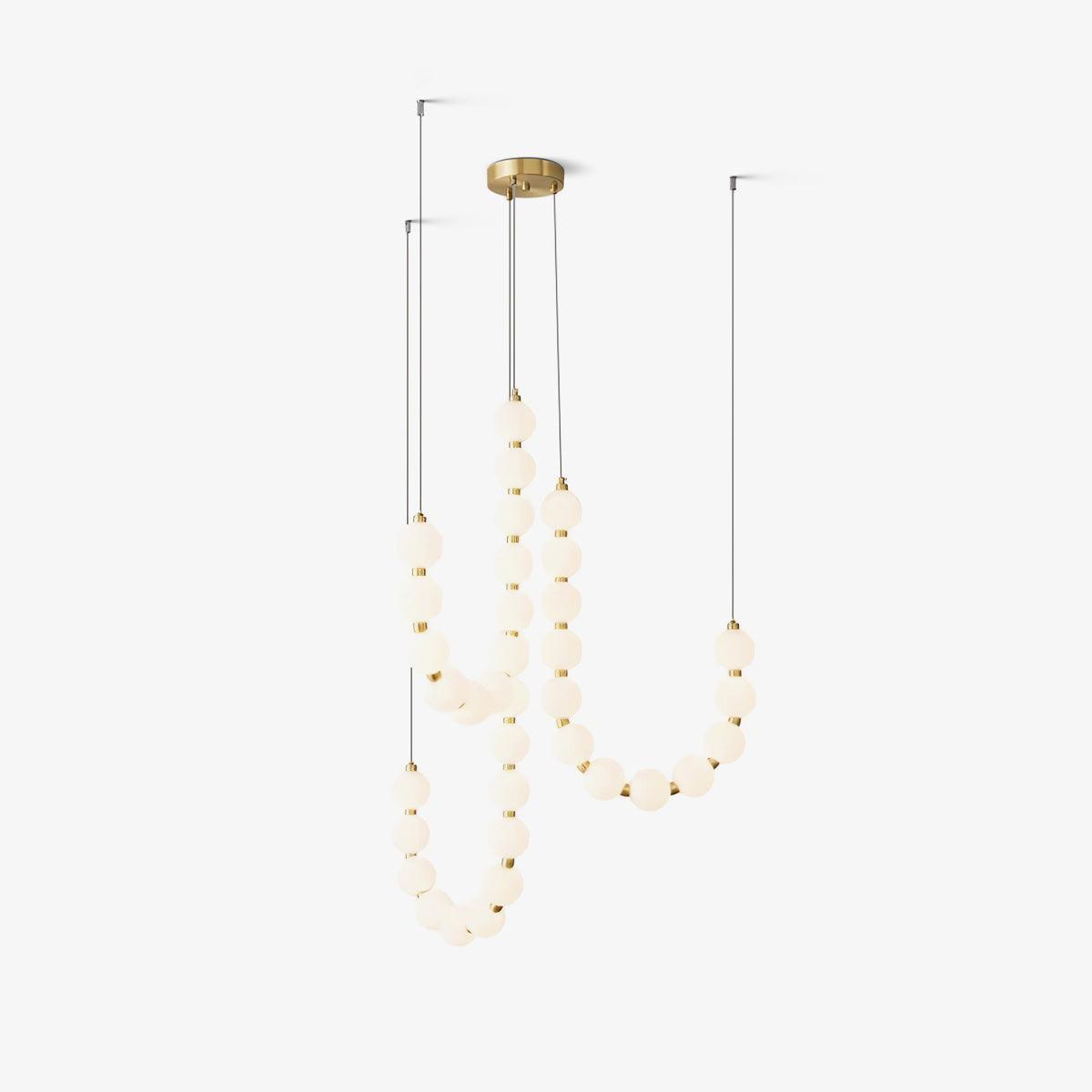 Pearl Modernl Glass Chandelier - Lamp Outdoor