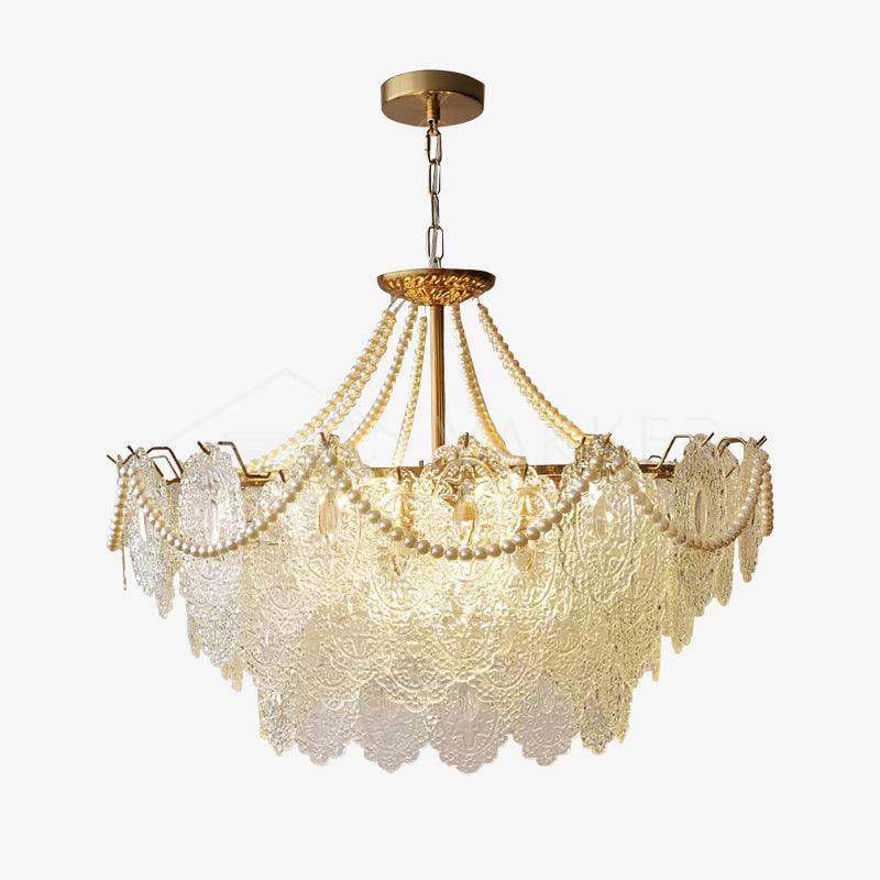 Pearls Glass Chandelier - Lamp Outdoor