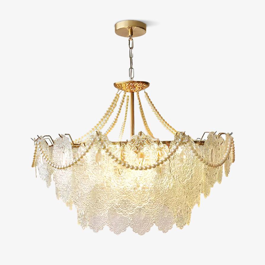 Pearls Glass Chandelier - Lamp Outdoor