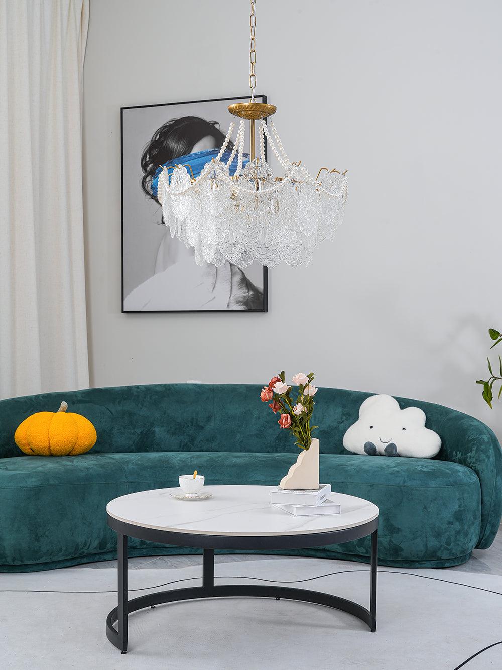 Pearls Glass Chandelier - Lamp Outdoor