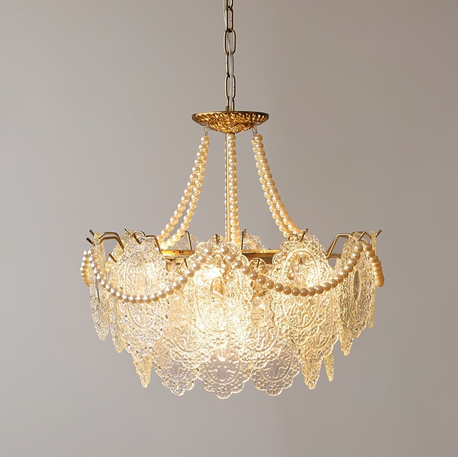 Pearls Glass Chandelier - Lamp Outdoor