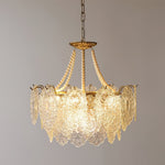 Pearls Glass Chandelier - Lamp Outdoor