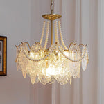 Pearls Glass Chandelier - Lamp Outdoor