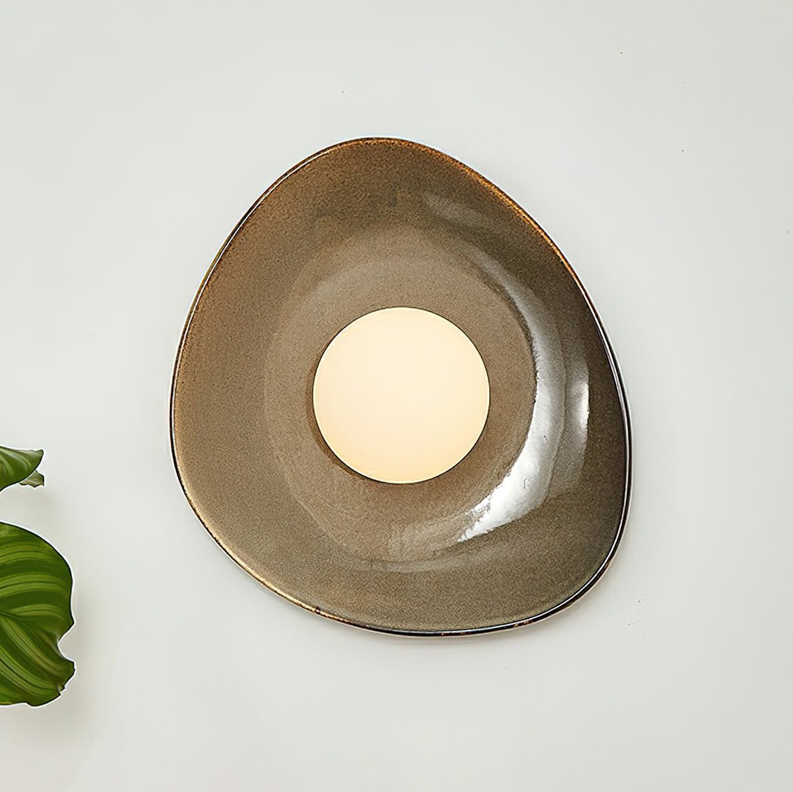 Pebble Disc Wall Light - Lamp Outdoor