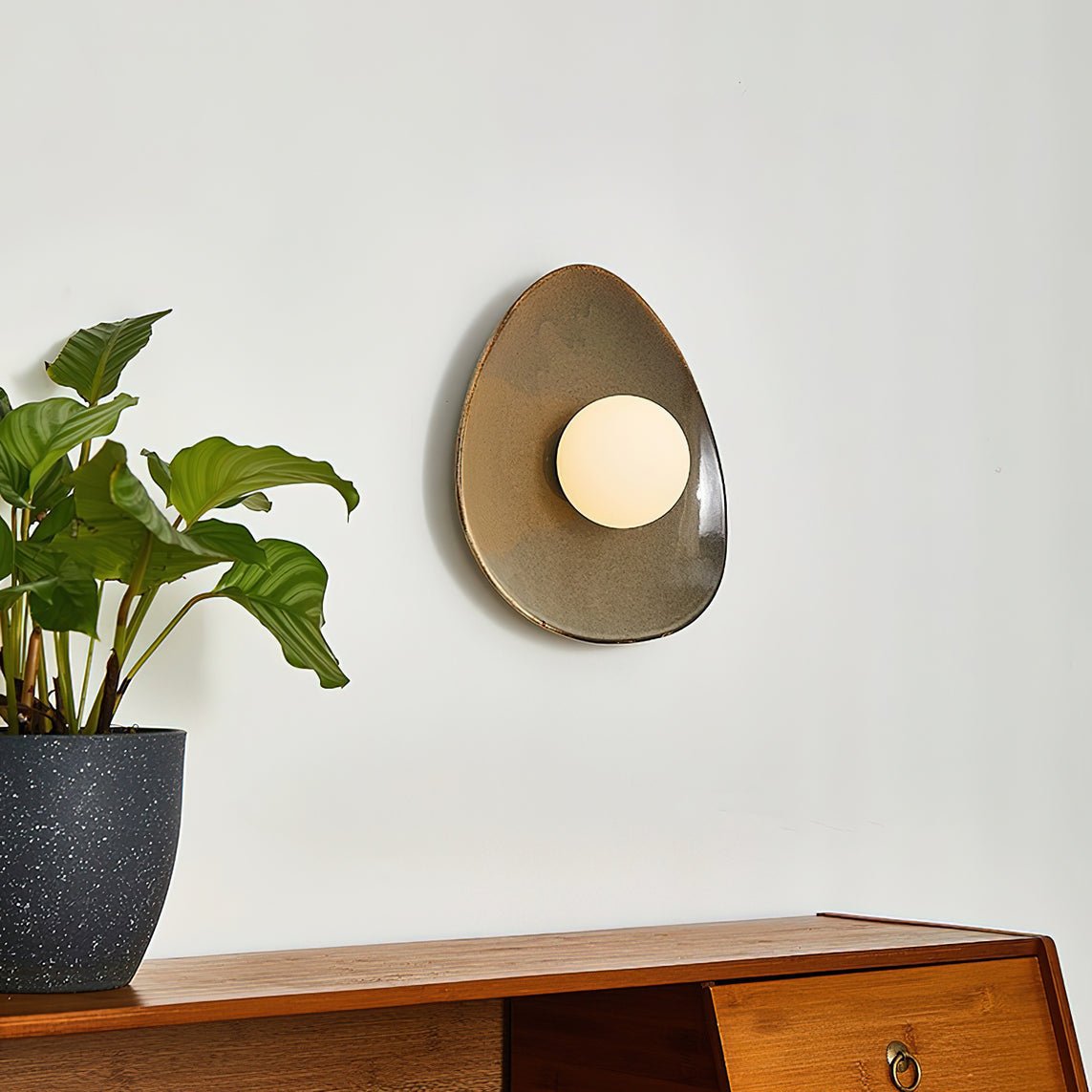 Pebble Disc Wall Light - Lamp Outdoor