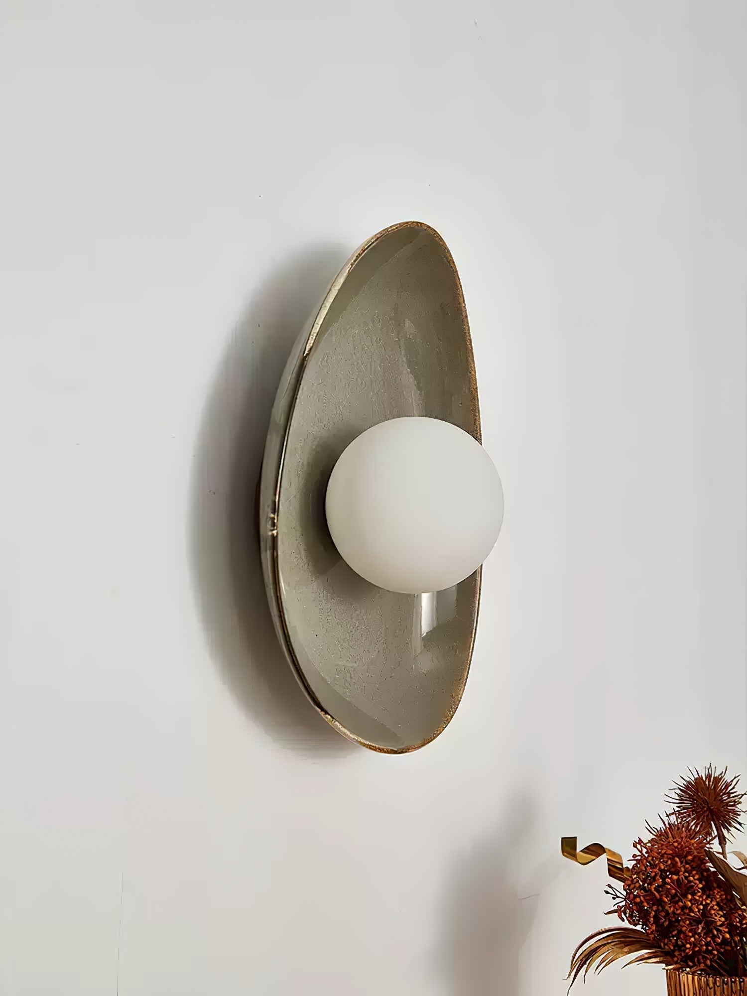 Pebble Disc Wall Light - Lamp Outdoor