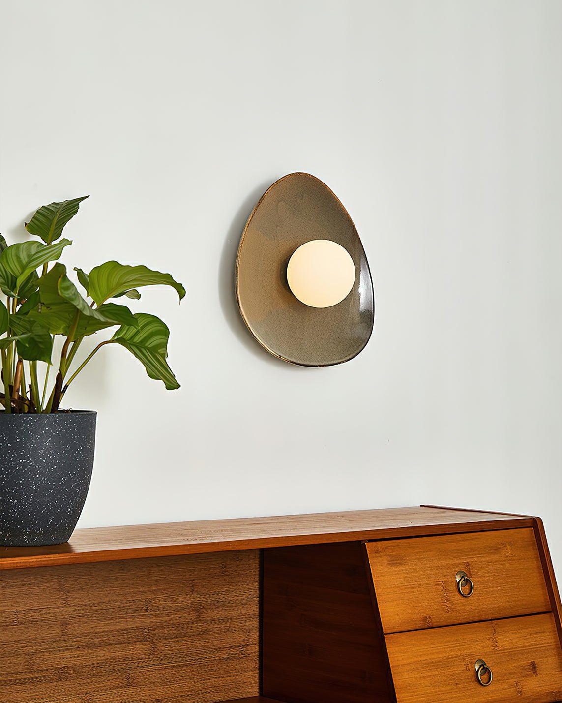 Pebble Disc Wall Light - Lamp Outdoor