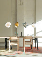 Translucent Frosted Glass Pendant Light - Lamp Outdoor