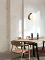Translucent Frosted Glass Pendant Light - Lamp Outdoor