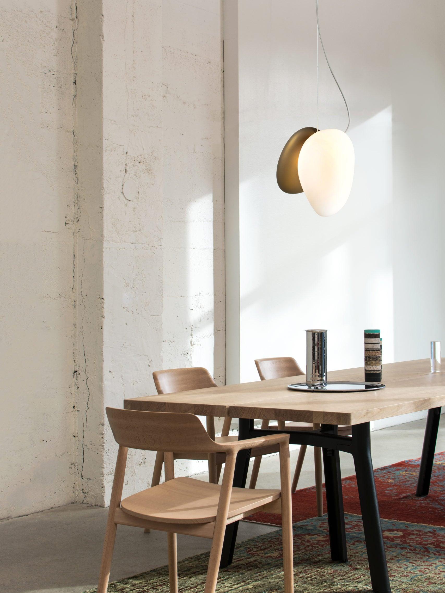 Translucent Frosted Glass Pendant Light - Lamp Outdoor