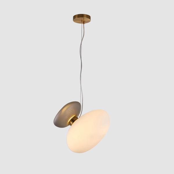 Translucent Frosted Glass Pendant Light - Lamp Outdoor