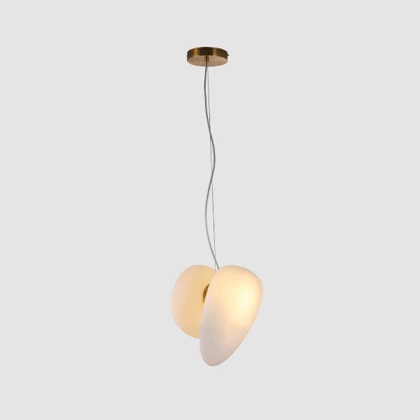 Translucent Frosted Glass Pendant Light - Lamp Outdoor