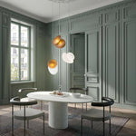 Translucent Frosted Glass Pendant Light - Lamp Outdoor