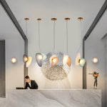 Translucent Frosted Glass Pendant Light - Lamp Outdoor