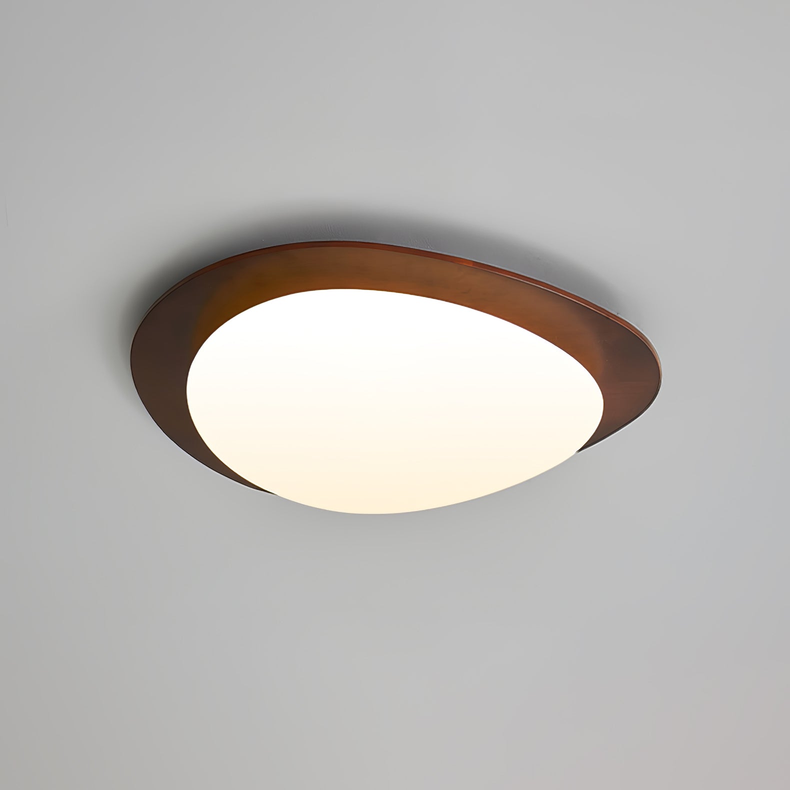 Pebble Wooden Ceiling Light - Lamp Outdoor
