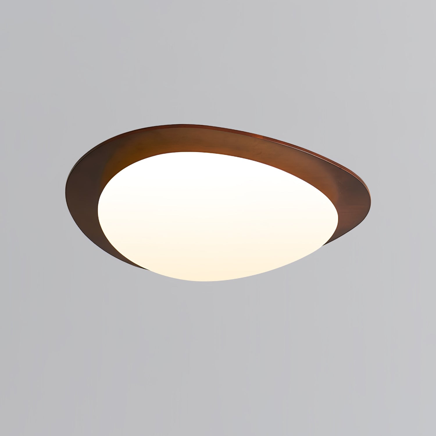 Pebble Wooden Ceiling Light - Lamp Outdoor