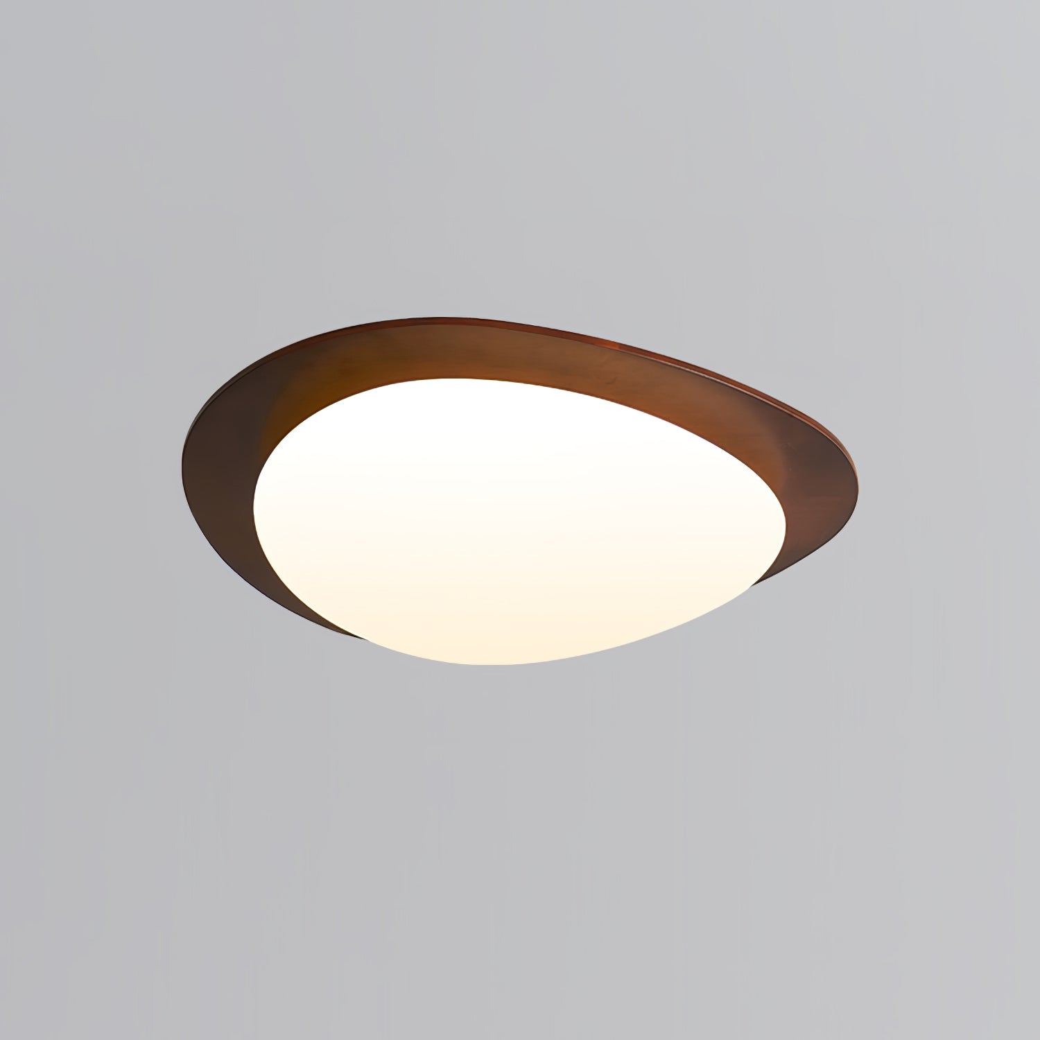 Pebble Wooden Ceiling Light - Lamp Outdoor