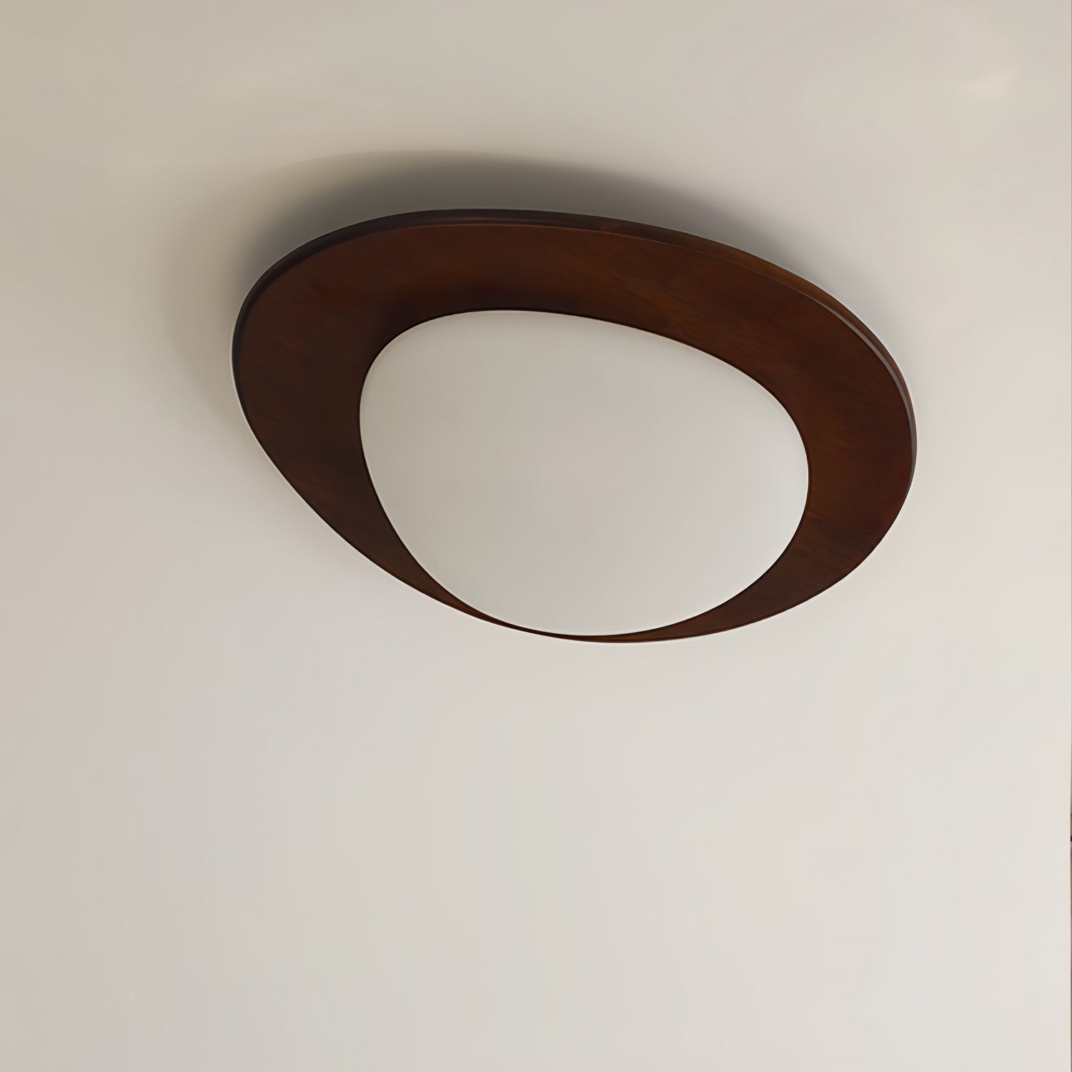 Pebble Wooden Ceiling Light - Lamp Outdoor