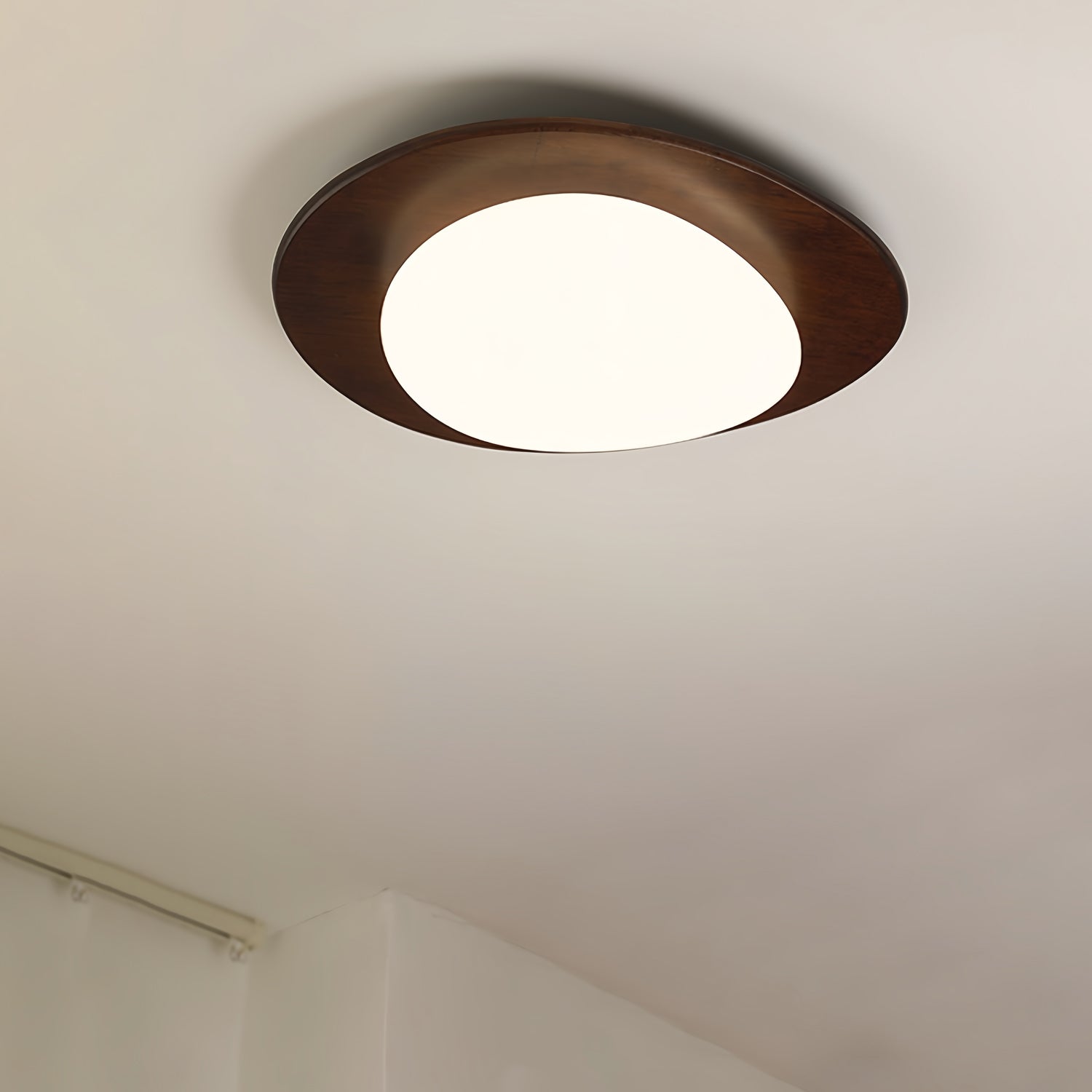Pebble Wooden Ceiling Light - Lamp Outdoor