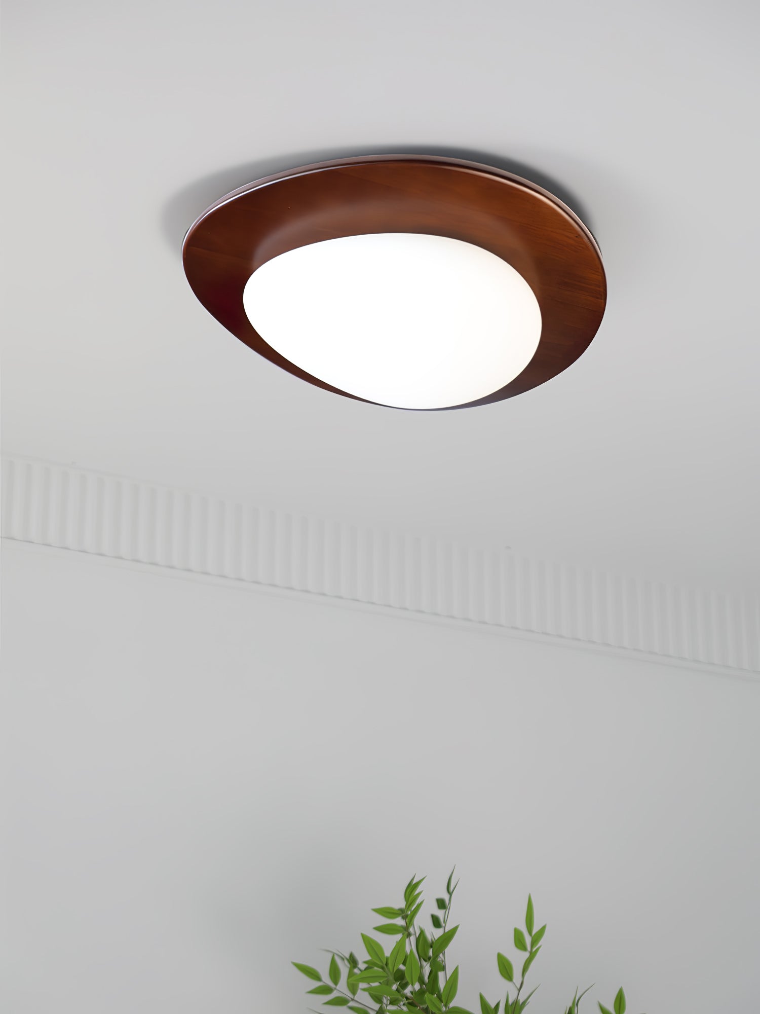 Pebble Wooden Ceiling Light - Lamp Outdoor