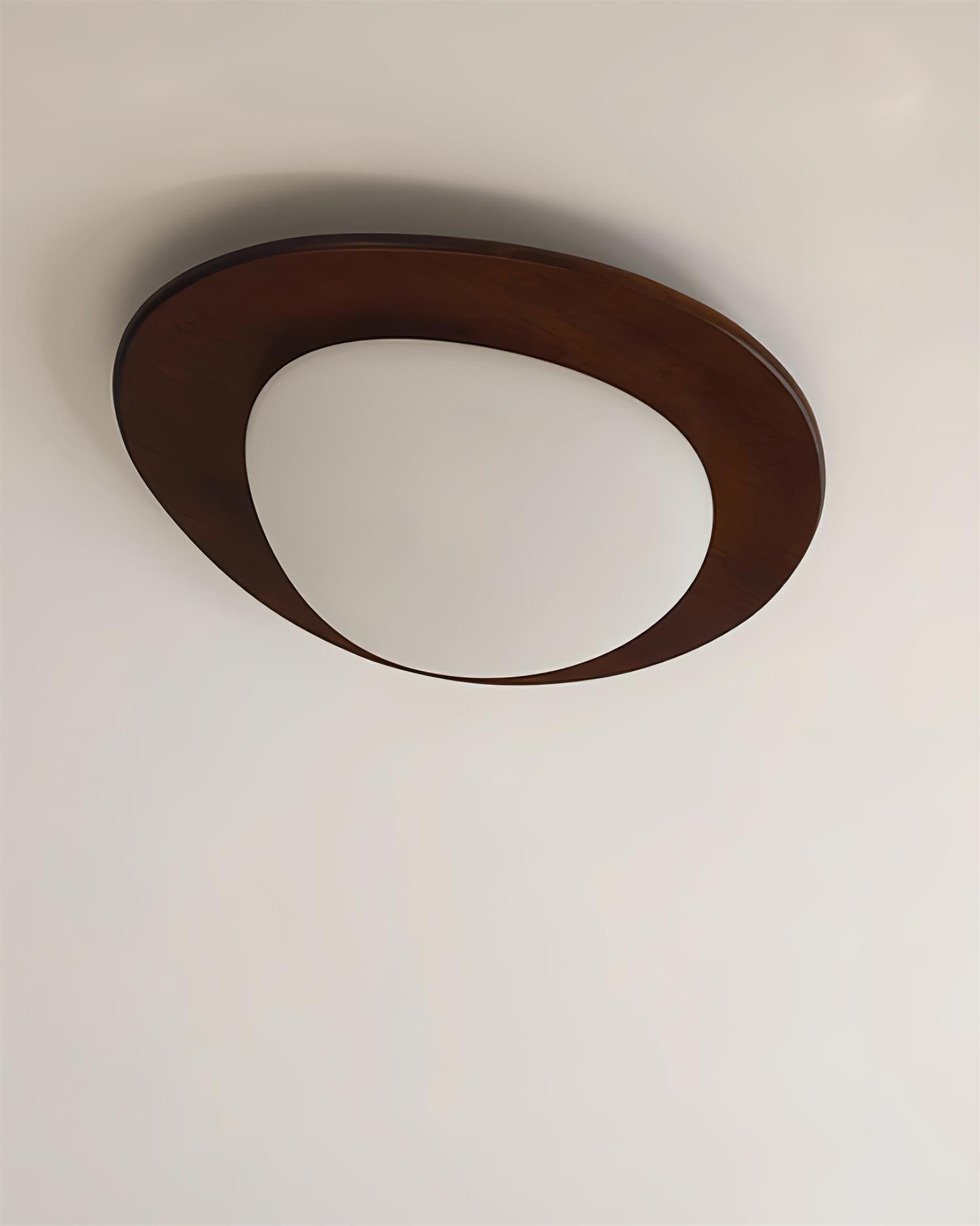 Pebble Wooden Ceiling Light - Lamp Outdoor