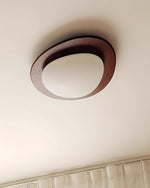 Pebble Wooden Ceiling Light - Lamp Outdoor