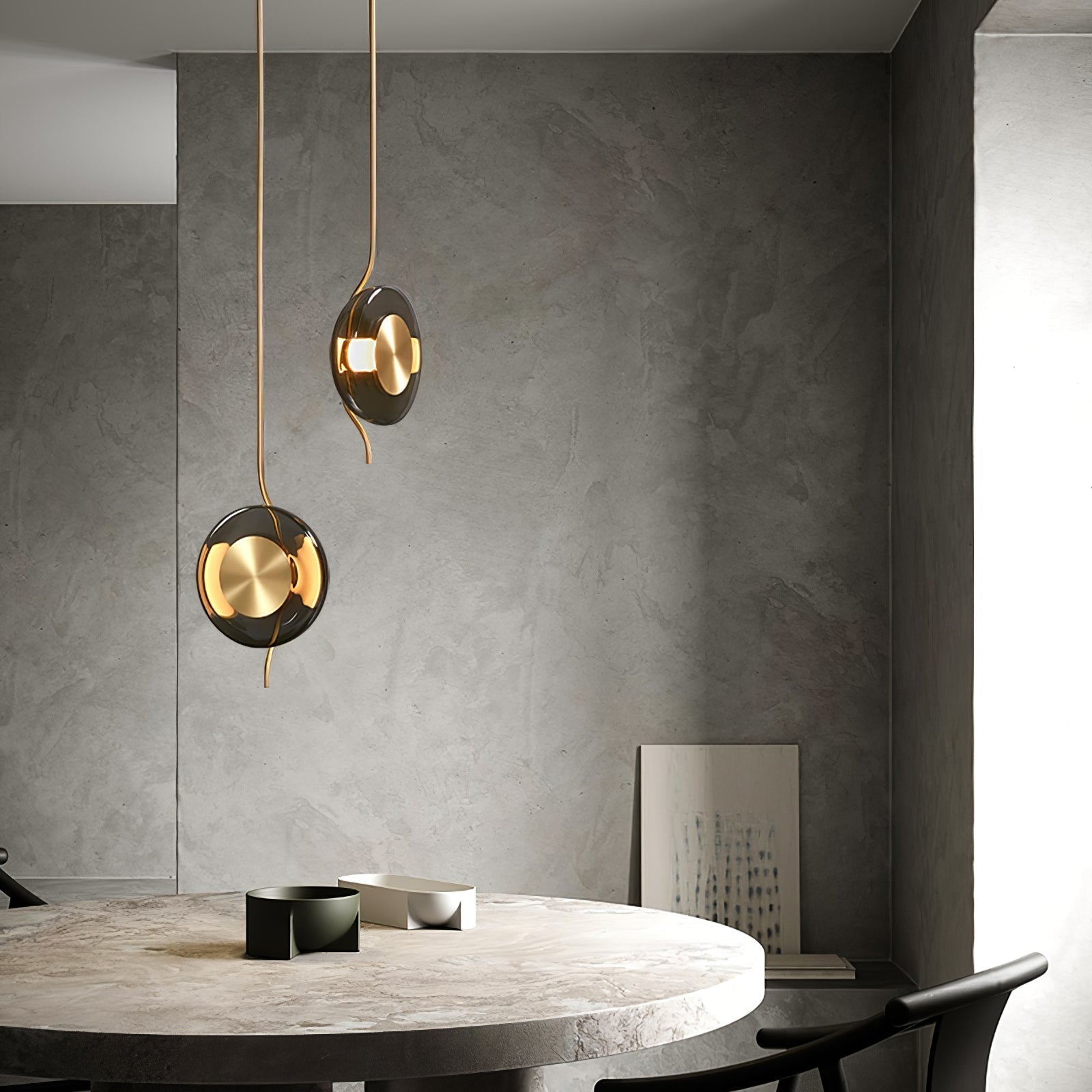 Umirus Modern Minimalist Glass Metal Pendant Lamp - Lamp Outdoor